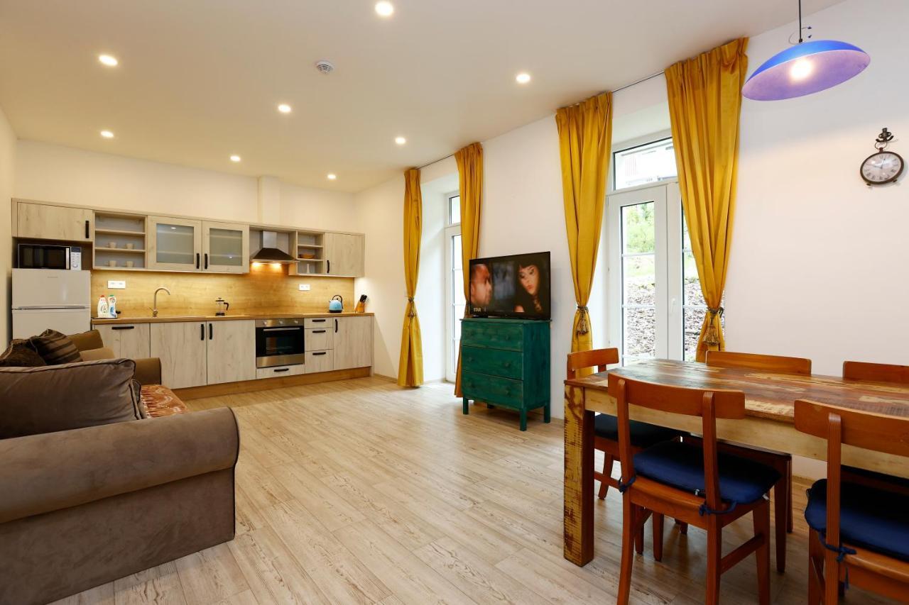 Apartmany Pod Marianskymi Schody Albrechtice v Jizerskych horach Dış mekan fotoğraf
