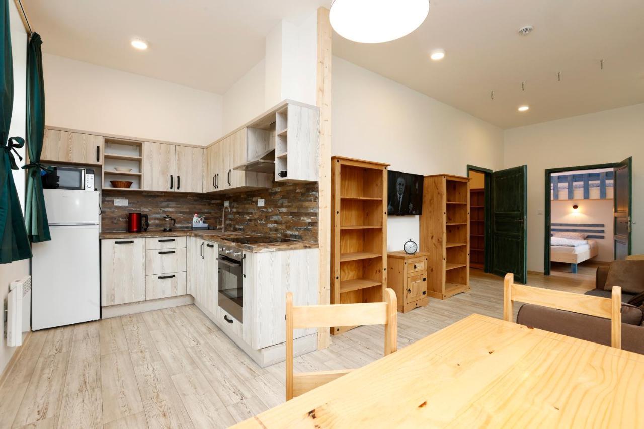 Apartmany Pod Marianskymi Schody Albrechtice v Jizerskych horach Dış mekan fotoğraf